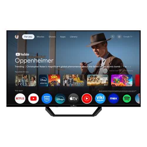 Téléviseur QLED 40qg01v2, 40" Full HD Smart Google TV, Youtube, Netflix, Prime Video, Disney+