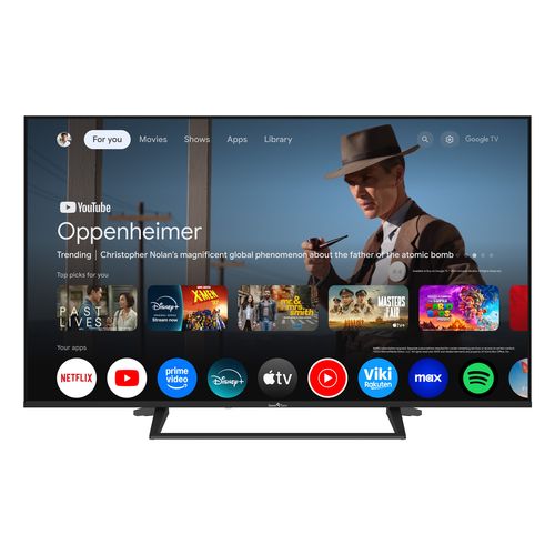 Téléviseur Qled 4k Uhd 50" (126 Cm) 50qg06k Google TV- 4xhdmi - 2xusb - Hdr 10