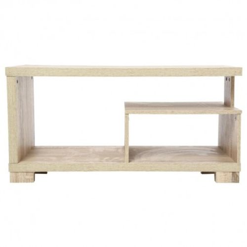 Table Basse Luca, Coloris Chêne Naturel, L80 X P40 X H40 Cm