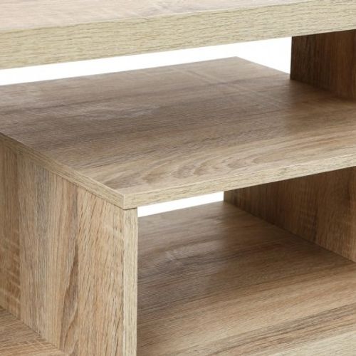 Table Basse Luca, Coloris Chêne Naturel, L80 X P40 X H40 Cm