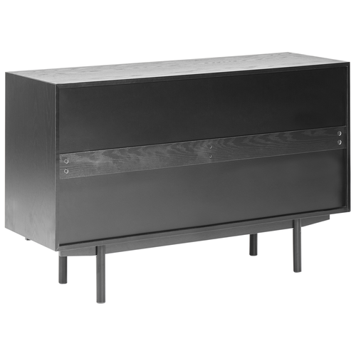 Commode - Meuble De Rangement à 6 Tiroirs Alcester Noir