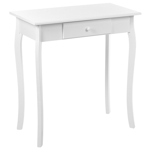 Table Console - Table D'entrée - Console Meuble Albia Blanc