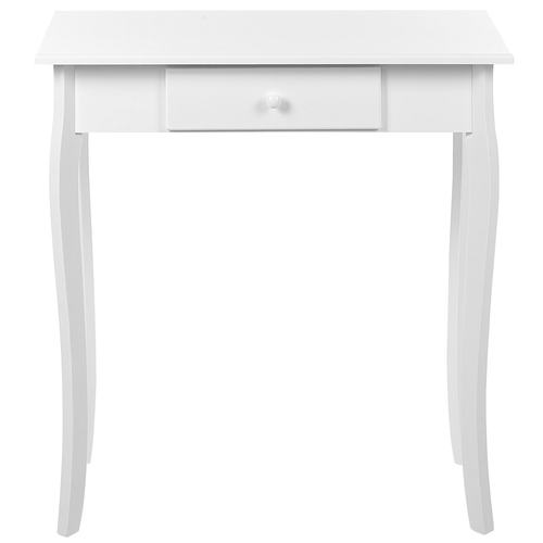 Table Console - Table D'entrée - Console Meuble Albia Blanc