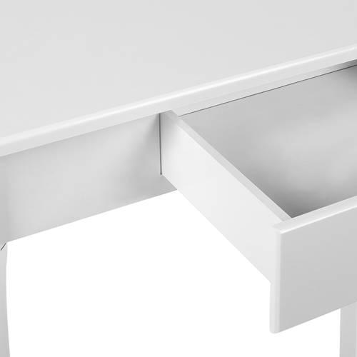 Table Console - Table D'entrée - Console Meuble Albia Blanc