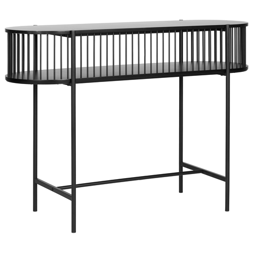 Table Console - Table D'entrée - Console Meuble Birson Noir