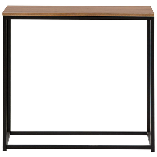 Table Console - Table D'entrée - Console Meuble Delano Marron/noir