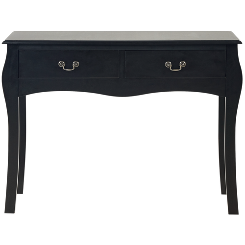 Table Console - Table D'entrée - Console Meuble Klawock Noir