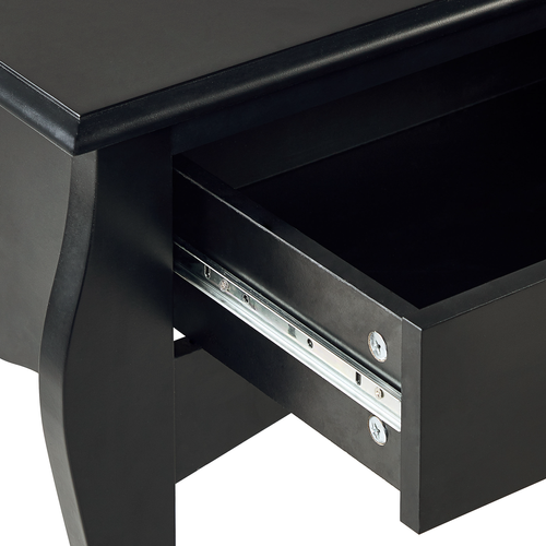 Table Console - Table D'entrée - Console Meuble Klawock Noir