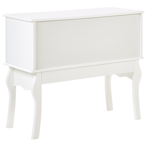 Table Console - Table D'entrée - Console Meuble Lamar Blanc