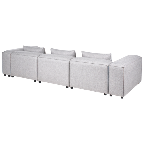 Canapé Modulable 3 Places - Canapé Modulaire Brande Gris