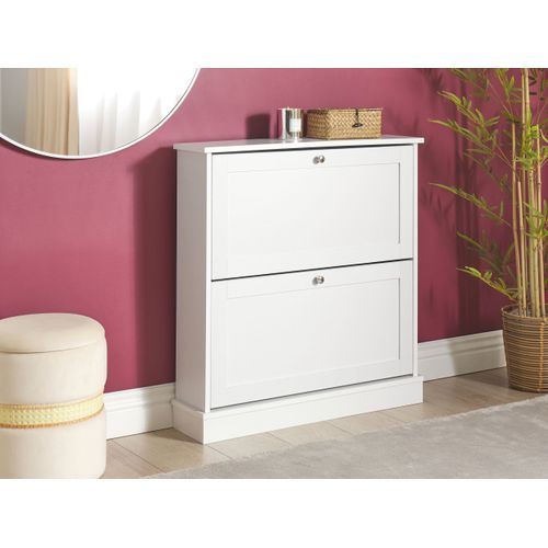 Meuble à Chaussures - Armoire à Chaussures Chelan Blanc