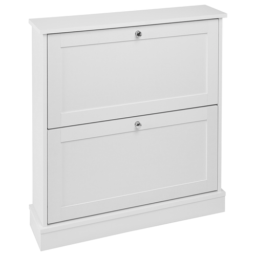 Meuble à Chaussures - Armoire à Chaussures Chelan Blanc