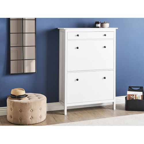 Meuble à Chaussures - Armoire à Chaussures Gibson Blanc