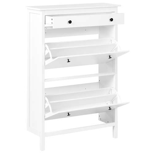 Meuble à Chaussures - Armoire à Chaussures Gibson Blanc