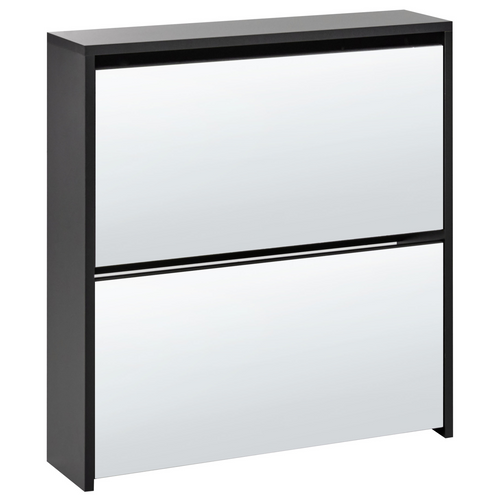 Meuble à Chaussures - Armoire à Chaussures Midfield Noir