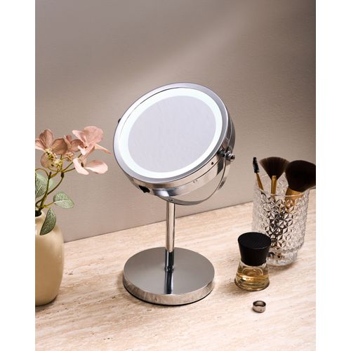 Miroir De Table - Miroir De Maquillage LED Verdun Argenté
