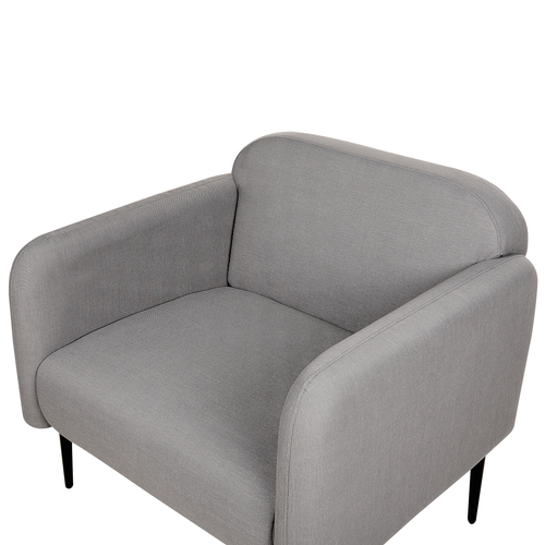 Fauteuil Fixe Fauteuil De Salon Stouby Lin Gris