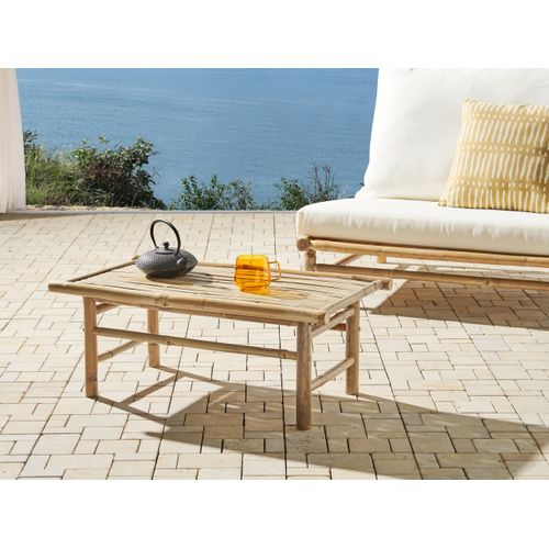 Table Basse - Table De Salon De Jardin Todi Bambou Marron