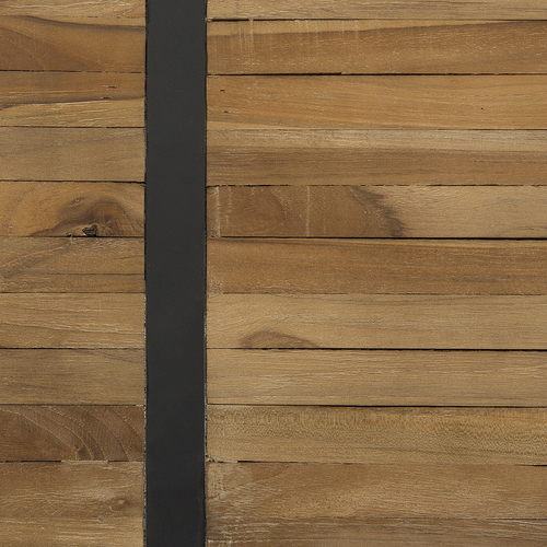 Table Basse - Table De Salon Gander Teck Marron