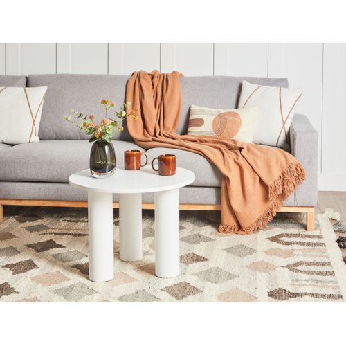 Table Basse - Table De Salon Senoia Blanc