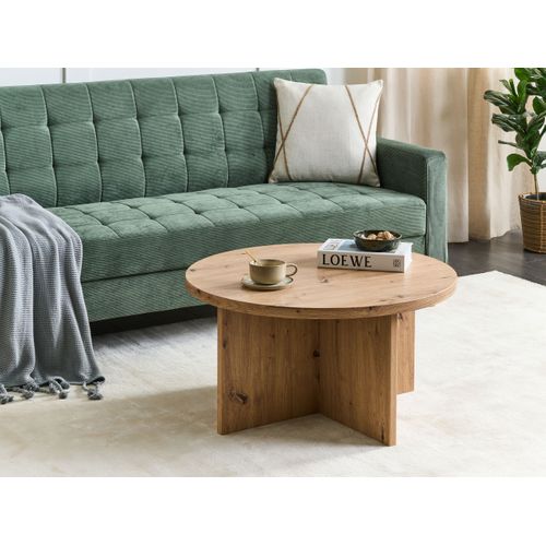 Table Basse - Table De Salon Stanton Marron Clair