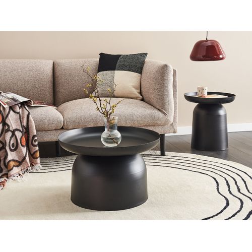 Table Basse - Table De Salon Torrens Métal Noir