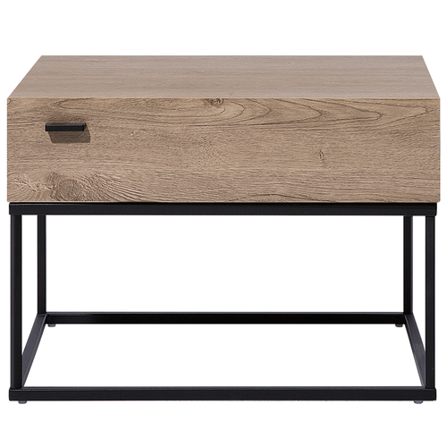 Table De Nuit - Table De Chevet à 1 Tiroir Cairo Taupe