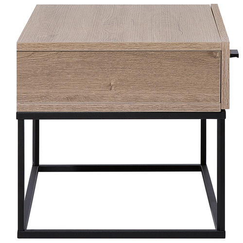 Table De Nuit - Table De Chevet à 1 Tiroir Cairo Taupe