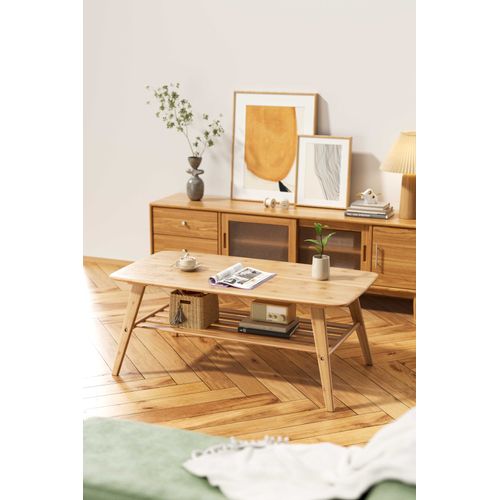 Table Basse Reini - 120x60x50cm - Bambou