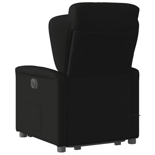 Fauteuil Relax - Fauteuil Inclinable - Fauteuil De Relaxation Électrique Noir Tissu We252