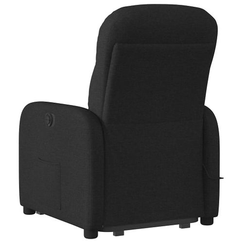 Fauteuil Relax - Fauteuil Inclinable - Fauteuil De Relaxation Électrique Noir Tissu We257