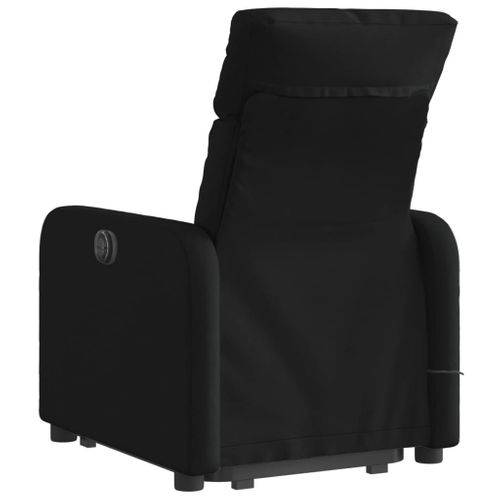 Fauteuil Relax - Fauteuil Inclinable - Fauteuil De Relaxation Électrique Noir Tissu We255