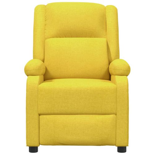Fauteuil Relax - Fauteuil Inclinable Électrique Jaune Tissu We548