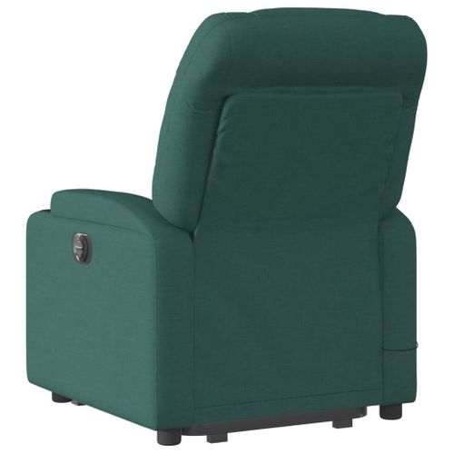 Fauteuil Relax - Fauteuil Inclinable - Fauteuil De Relaxation Vert Foncé Tissu We404