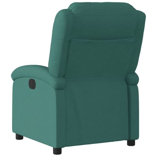 Fauteuil Relax - Fauteuil Inclinable Vert Foncé Tissu We1086