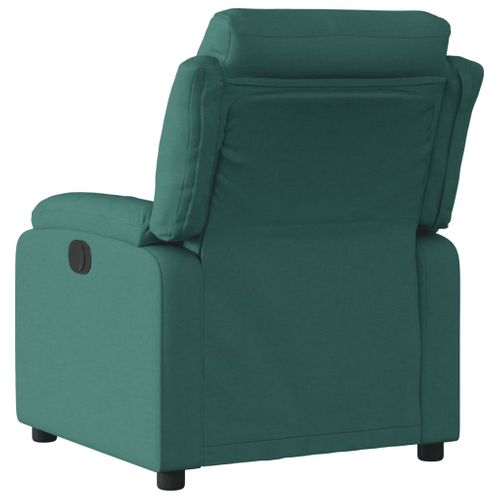 Fauteuil Relax - Fauteuil Inclinable Vert Foncé Tissu We1091
