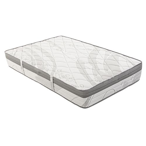 Matelas Réversible Bora 140x190 Cm, En Mousse Mémoire De Forme, Ferme, Indépendance Du Couchage