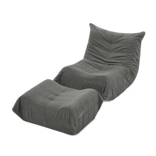 Pouf, sac de haricots, coussin de sol,pour salon, chambre, balcon et jardin