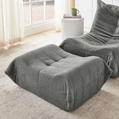 Pouf, sac de haricots, coussin de sol,pour salon, chambre, balcon et jardin