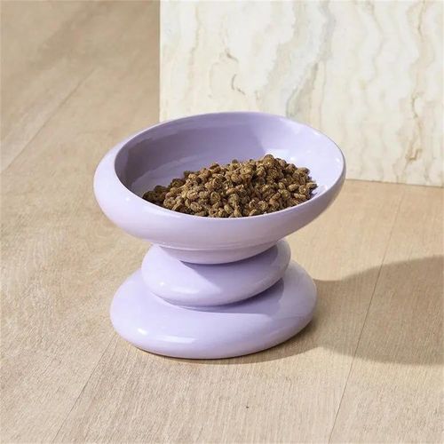 Gamelle Moderne Pour Animaux, Bol à Friandises Pour Chat, En Céramique, Base Antidérapante
