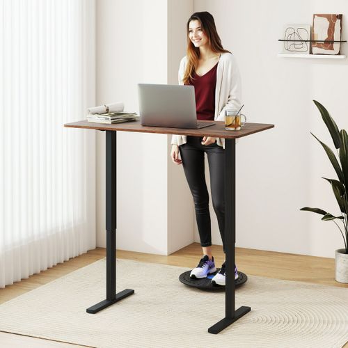 Bureau Électrique Ergonomique Assis-debout Bureau Réglable En Hauteur Avec 3 Mémoires et Protection