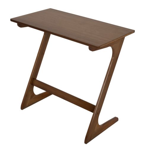 Table De Chevet Table De Nuit En Forme De Z Bambou 75 X 40 X 70 Cm Café