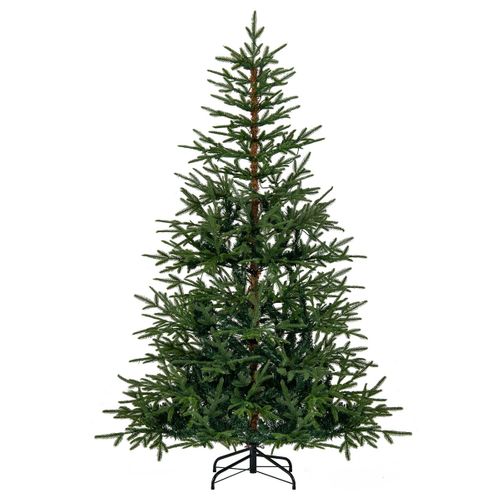 Arbre De Noël Artificiel Pré-éclairé 180cm Arbre De Noël Articulé Avec 250 LED Blanc Chaud