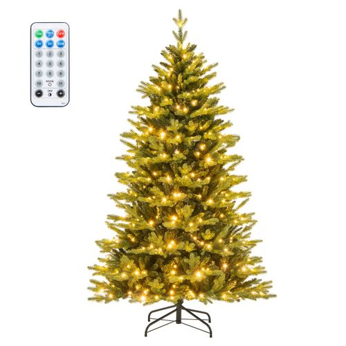 Sapin De Noël Artificiel 180 Cm Avec 844 Branches 250 LED