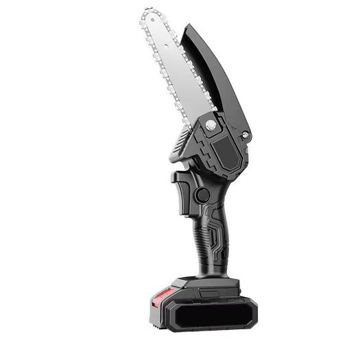 Tronçonneuse Électrique Sans Fil 1500w 6 Pouces, Scie à Chaîne Légère Et Portable Avec 2 Batteries
