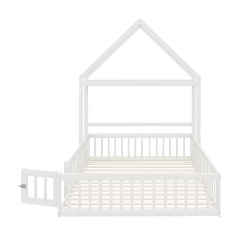 Lit Enfant 140 X 200 Avec Rangement Et Barrière De Sécurité