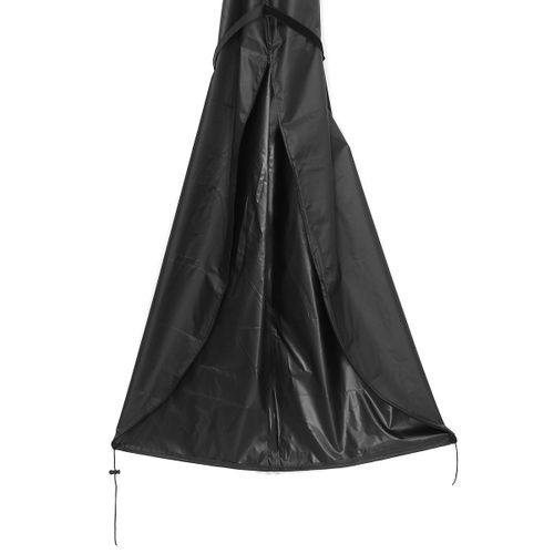 Housse Parasol 265x70cm Oxford 420d - Imperméable/anti-uv, Zip et Cordon 4 Saisons Anti-moisissures