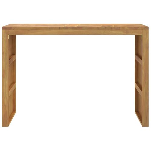 Table Console - Table D'entrée 110x35x75 Cm Bois Massif D'acacia