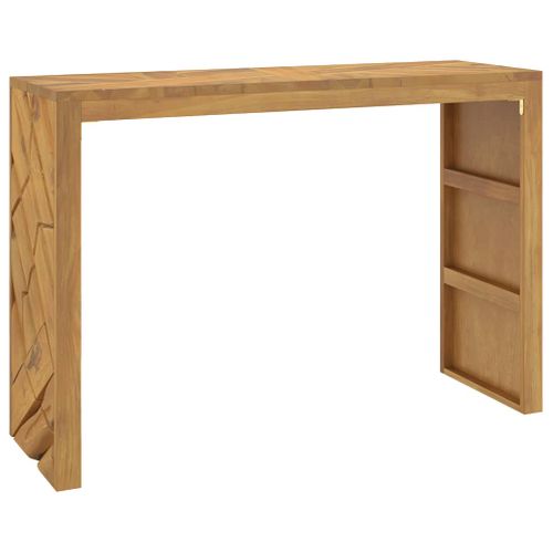 Table Console - Table D'entrée 110x35x75 Cm Bois Massif D'acacia