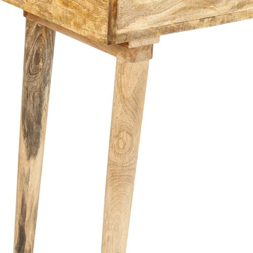 Table Console - Table D'entrée 115x35x76 Cm Bois De Manguier Massif